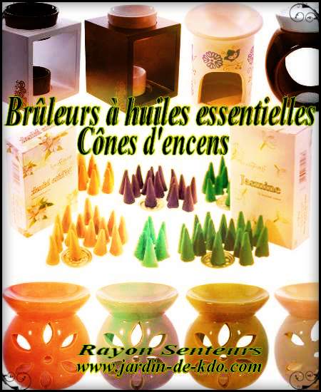 Brûleurs à huiles et Encens